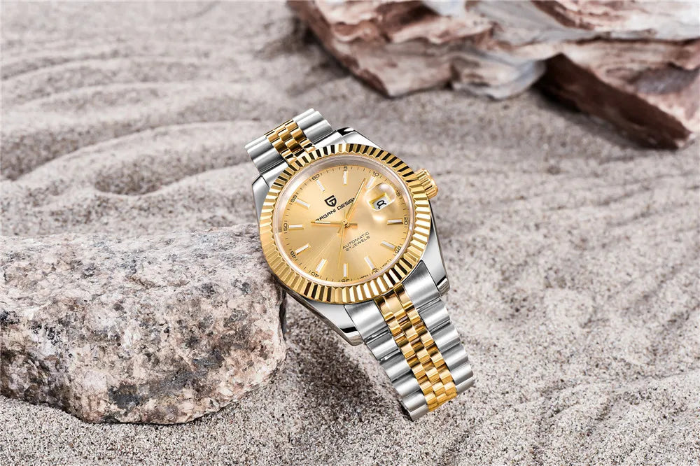 2025 New PAGANI DESIGN Date Men's Mechanical Watches Top Brand Luxury Automatic Wrist Watch Men NH35A Movement 100M Waterproof