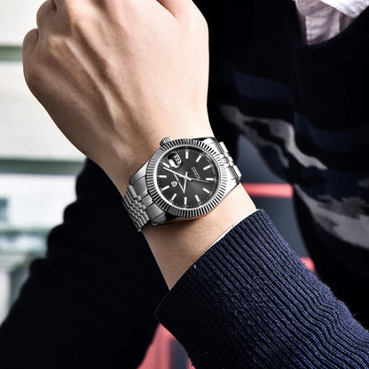 2025 New PAGANI DESIGN Date Men's Mechanical Watches Top Brand Luxury Automatic Wrist Watch Men NH35A Movement 100M Waterproof