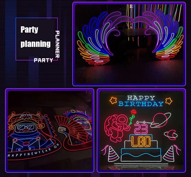 Custom Neon Sign Light DIY Private LED Night Lamp Bulbs Shop Logo Pub Store Club Game Room Wall Decor Billboard Advertisement