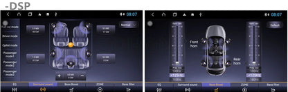 DSP Carplay For Jeep Wrangler 3 JK Android Head Unit Screen 2 Din Autoradio BT GPS Navigation Multimedia Player Car Radio Stereo