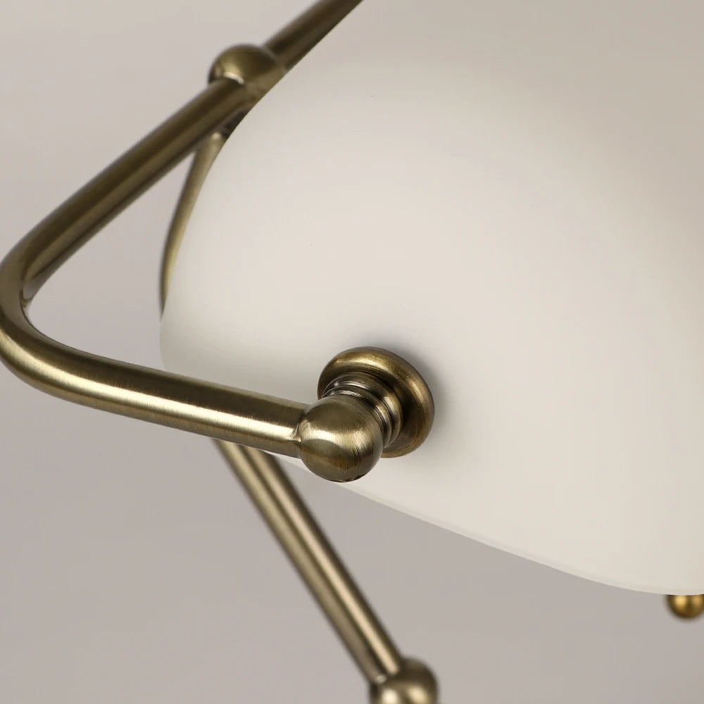 Desk lamp Table Light glass banker‘s lamp zipper switch for bedroom home stuy restaurant library office light night lamp