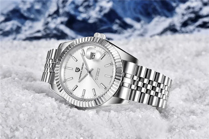 2025 New PAGANI DESIGN Date Men's Mechanical Watches Top Brand Luxury Automatic Wrist Watch Men NH35A Movement 100M Waterproof