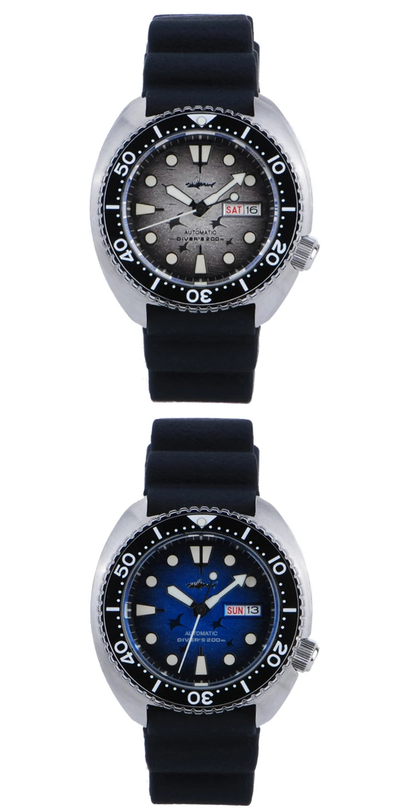 Heimdallr Watches For Men 20Bar Waterproof Luminous Sapphire Crystal NH36A Automatic Movement Vintage Men's Diving Wristwatch