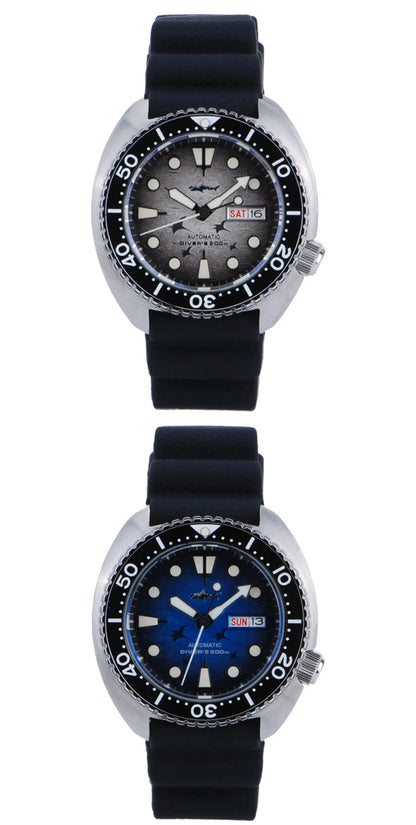 Heimdallr Watches For Men 20Bar Waterproof Luminous Sapphire Crystal NH36A Automatic Movement Vintage Men's Diving Wristwatch