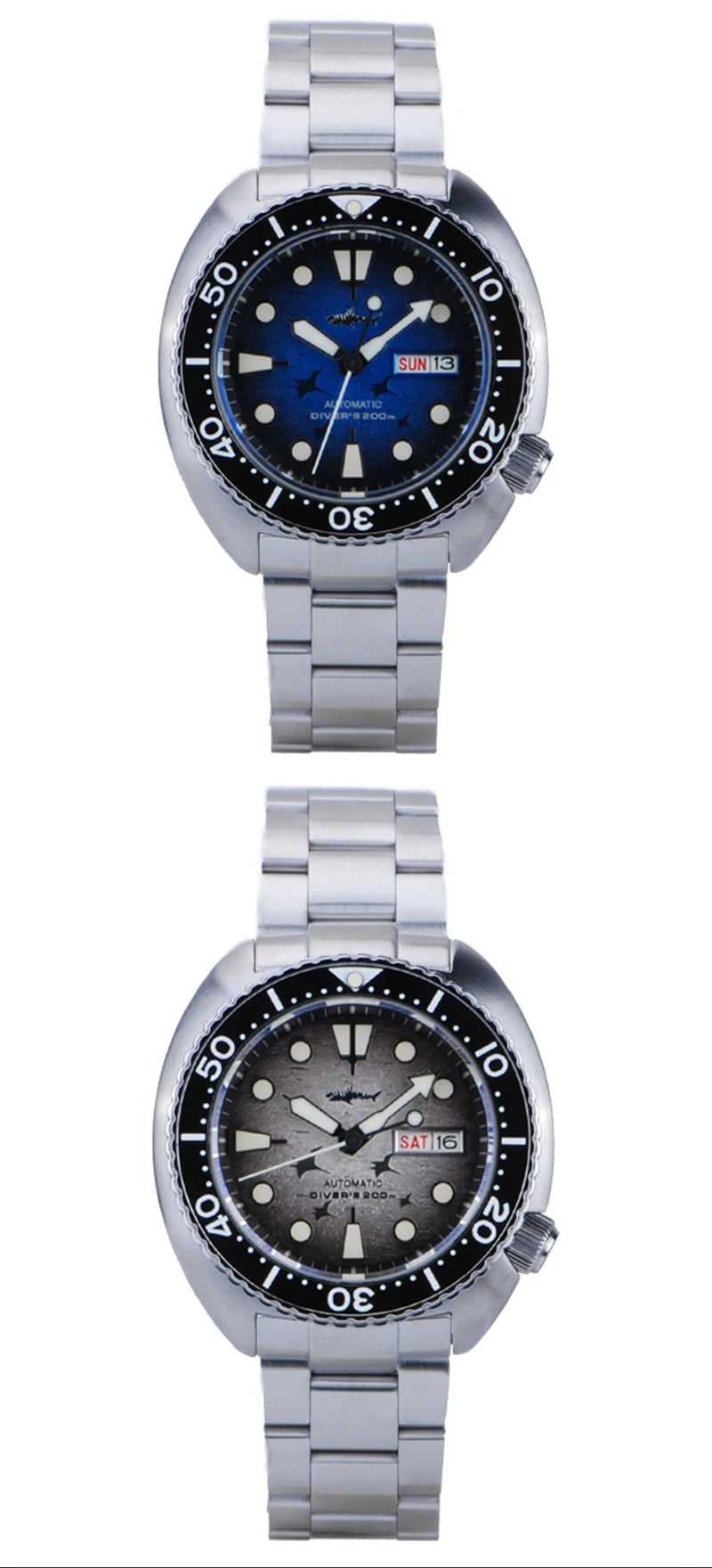 Heimdallr Watches For Men 20Bar Waterproof Luminous Sapphire Crystal NH36A Automatic Movement Vintage Men's Diving Wristwatch