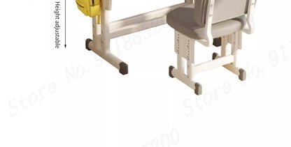 Children's Study Table Home Small Student Writing Desk, School Cтол, Simple Adjustable Мебель Set, Enlarged Tabletop Mobiliário