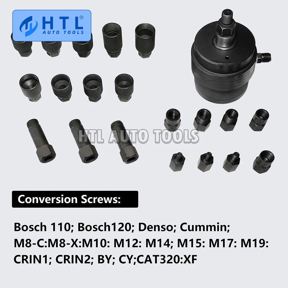 23pc DIESEL INJECTOR PULLER Pneumatic injector extractor puller kit Professional