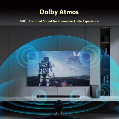 Sales TCL Soundbar S55h  With Dolby Atmos And Dts Virtual:X 220w High-Power Independent Subwoofer Home speaker Bluetooth 220W