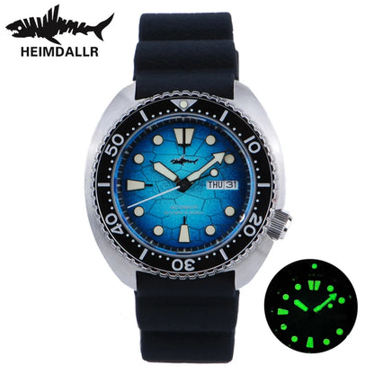Heimdallr Watches For Men 20Bar Waterproof Luminous Sapphire Crystal NH36A Automatic Movement Vintage Men's Diving Wristwatch