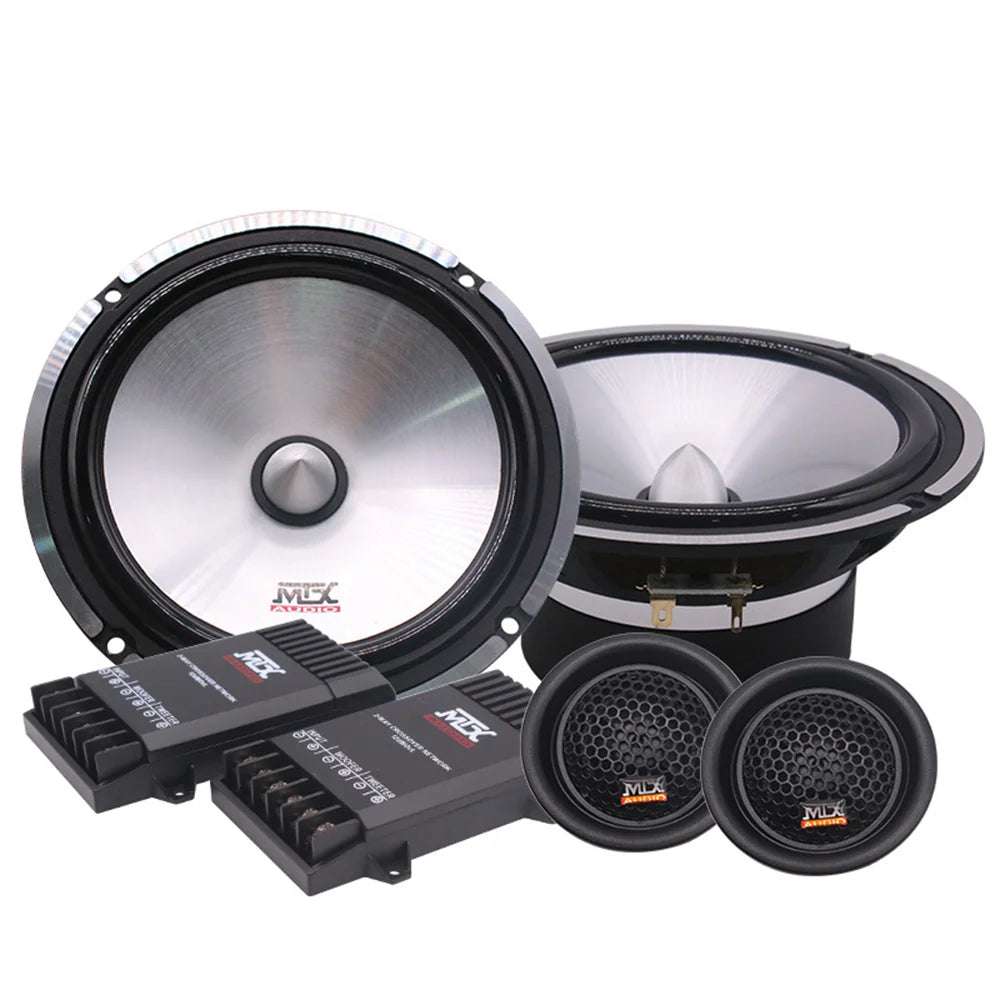 Car Speaker Set High Quality Car Audio Two-Way Speaker Full Range Speaker Car Front Door Speaker Modification Bass Speaker Kit