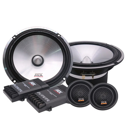 Car Speaker Set High Quality Car Audio Two-Way Speaker Full Range Speaker Car Front Door Speaker Modification Bass Speaker Kit