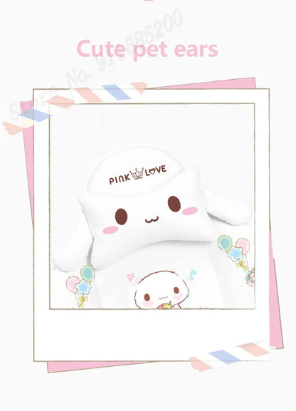 2025 Pink & White Letter Computer Chair Girls living room Study Chair Liftable Rotating Gaming Chair Promotion silla gamer