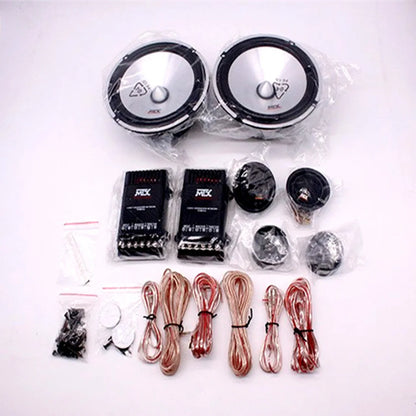 Car Speaker Set High Quality Car Audio Two-Way Speaker Full Range Speaker Car Front Door Speaker Modification Bass Speaker Kit