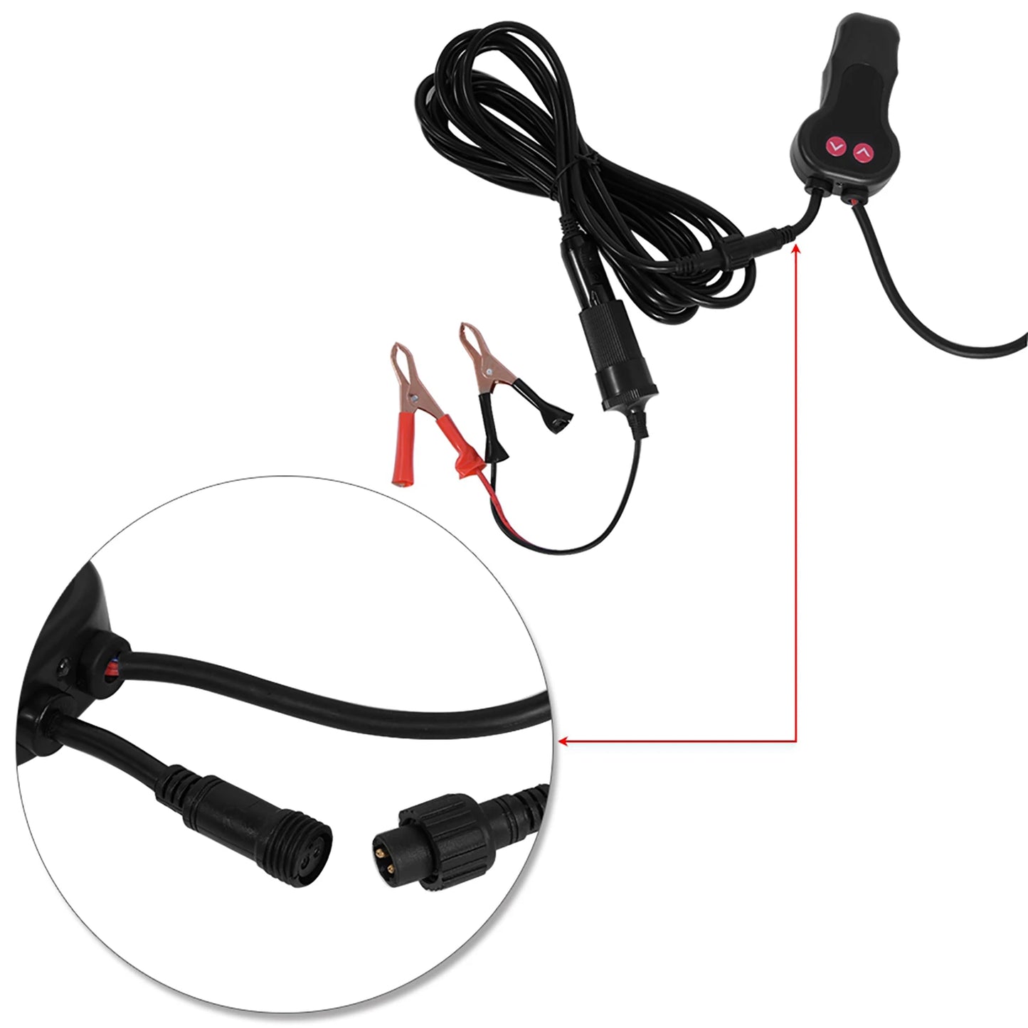 3Ton 12V DC Automotive Car Electric Lifting Jack SUV Van Garage and Emergency Equipment Tools