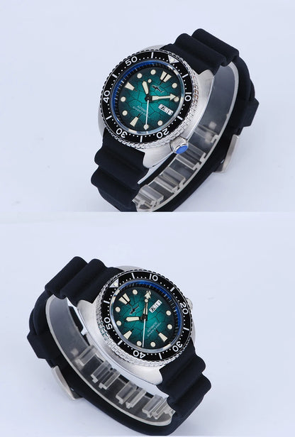 Heimdallr Watches For Men 20Bar Waterproof Luminous Sapphire Crystal NH36A Automatic Movement Vintage Men's Diving Wristwatch