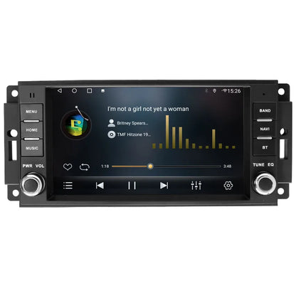 DSP Carplay For Jeep Wrangler 3 JK Android Head Unit Screen 2 Din Autoradio BT GPS Navigation Multimedia Player Car Radio Stereo