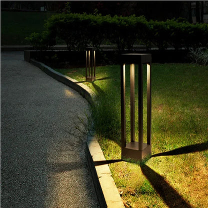 Outdoor LED Garden Light 15W COB LED Lawn Lamps AC85-265V DC12V Waterproof IP65 Landscape Park Yard Road Floor Pillar Night Lamp