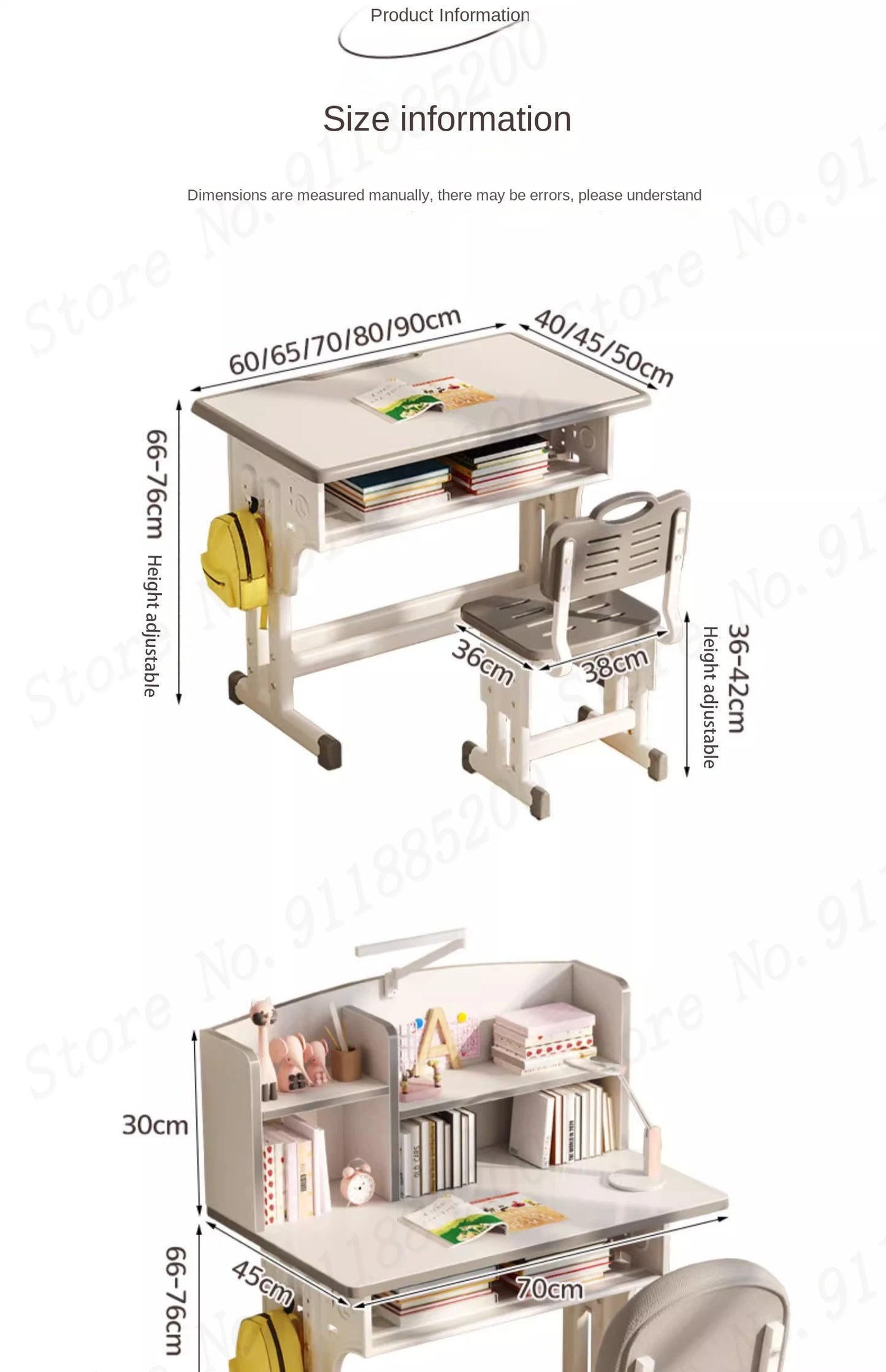 Children's Study Table Home Small Student Writing Desk, School Cтол, Simple Adjustable Мебель Set, Enlarged Tabletop Mobiliário