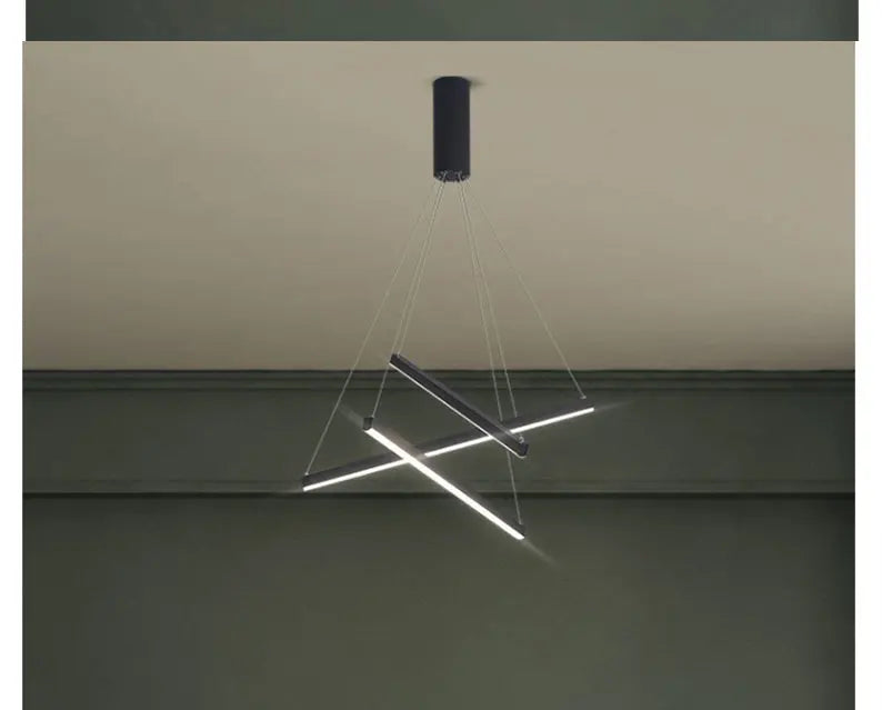 Modern LED Chandeliers Luster Lights For Stair Hall Bedroom Room Duplex Building Indoor Lighting Fixture Ceiling Chandelier