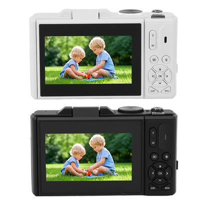 Digital Camera Image Stabilization 3 Inch Screen 18X Digital Zoom Mirrorless Camera Autofocus with USB Cable for Photography