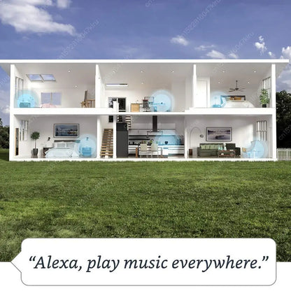 Brand New Original Alexa Echo Dot Maximum Version Model Smart Speaker With Premium Sound Horn Smart Home Zigbee Hub