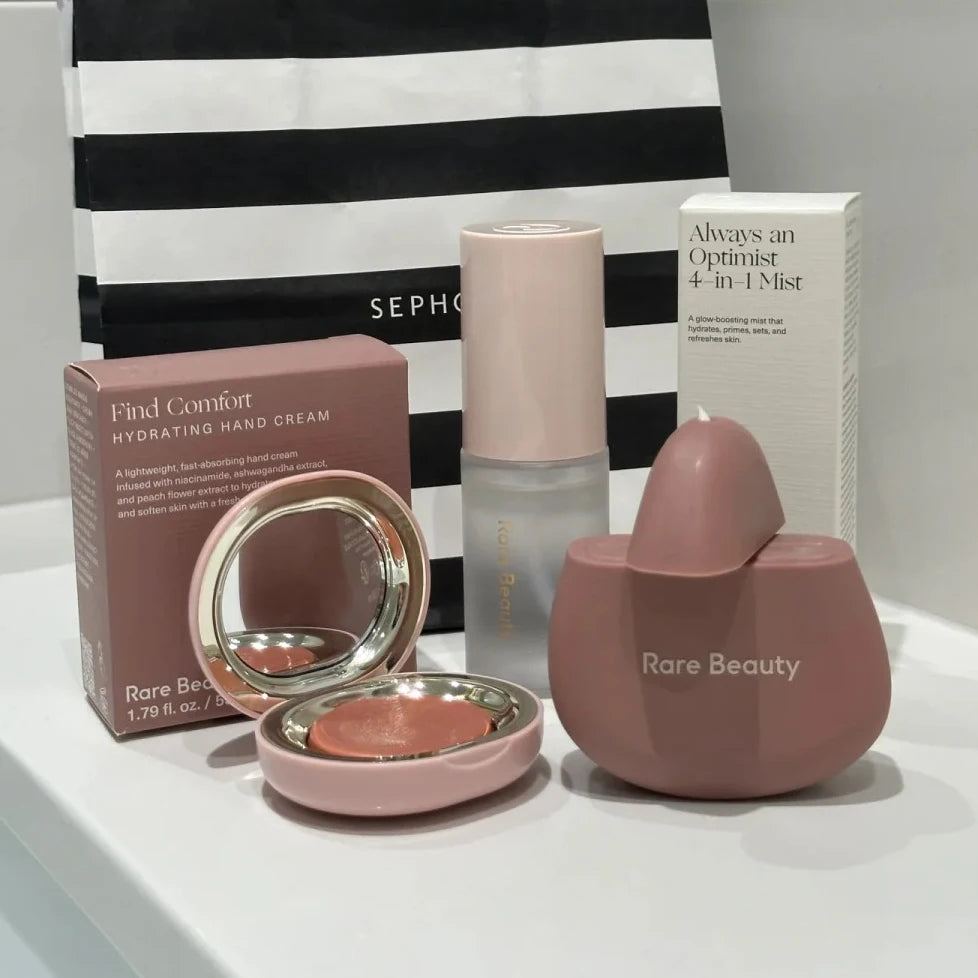 Rare Beauty Liquid Blush Lipstick Blush Eyes Cheek Blusher Waterproof Mositure Face Contour Shadow Liquid Lip Gloss Plump Makeup