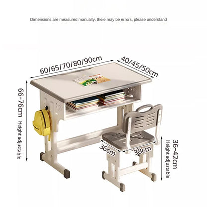 Children's Study Table Home Small Student Writing Desk, School Cтол, Simple Adjustable Мебель Set, Enlarged Tabletop Mobiliário