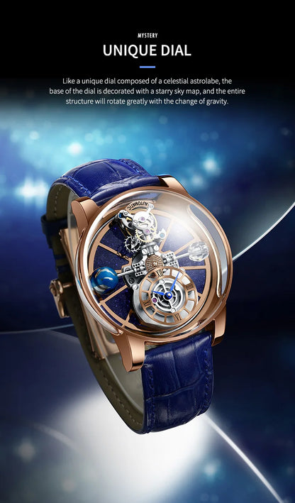 Jacob&Co PINDU Design Mens Watches Diamond TourbillionTop Brand Luxury Astronomia Quartz Watch Men Astronomia Solar Montre Homme