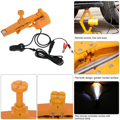 3Ton 12V DC Automotive Car Electric Lifting Jack SUV Van Garage and Emergency Equipment Tools