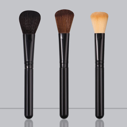 3 pieces of soft powder brush, blush brush, conture brush, beginner's portable and friendly makeup brush, beauty tools