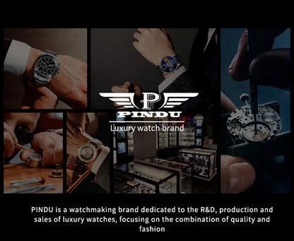 Jacob&Co PINDU Design Mens Watches Diamond TourbillionTop Brand Luxury Astronomia Quartz Watch Men Astronomia Solar Montre Homme