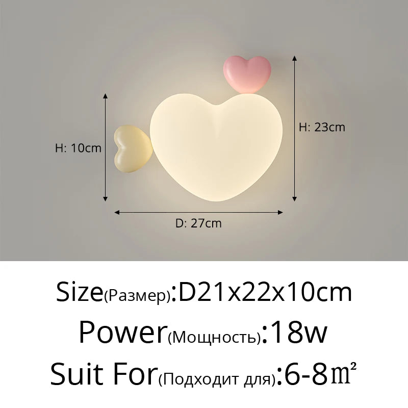 Modern Bedroom Wall Lamp Children's Room Night Lamp Cartoon Cute Boy Girl Room Corridor Wall Lamp Home Decoration Indoor Light