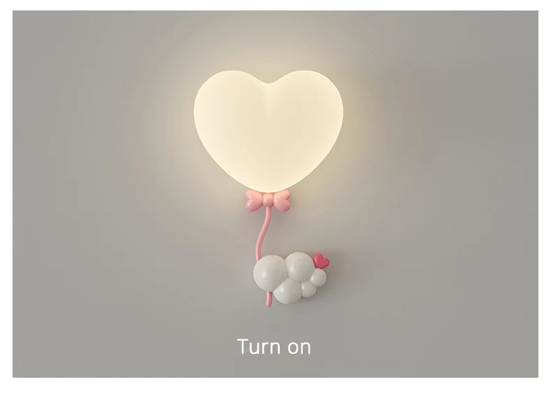 Modern Bedroom Wall Lamp Children's Room Night Lamp Cartoon Cute Boy Girl Room Corridor Wall Lamp Home Decoration Indoor Light