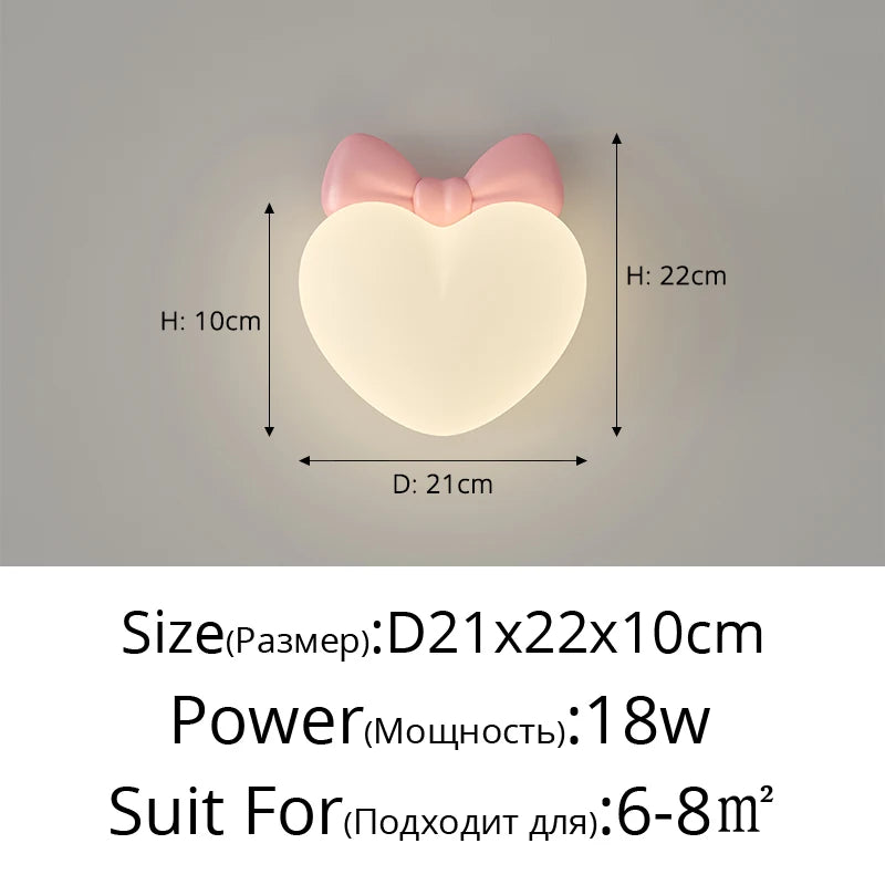 Modern Bedroom Wall Lamp Children's Room Night Lamp Cartoon Cute Boy Girl Room Corridor Wall Lamp Home Decoration Indoor Light