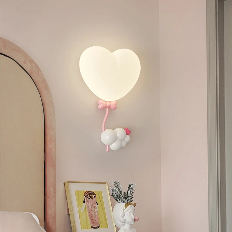 Modern Bedroom Wall Lamp Children's Room Night Lamp Cartoon Cute Boy Girl Room Corridor Wall Lamp Home Decoration Indoor Light