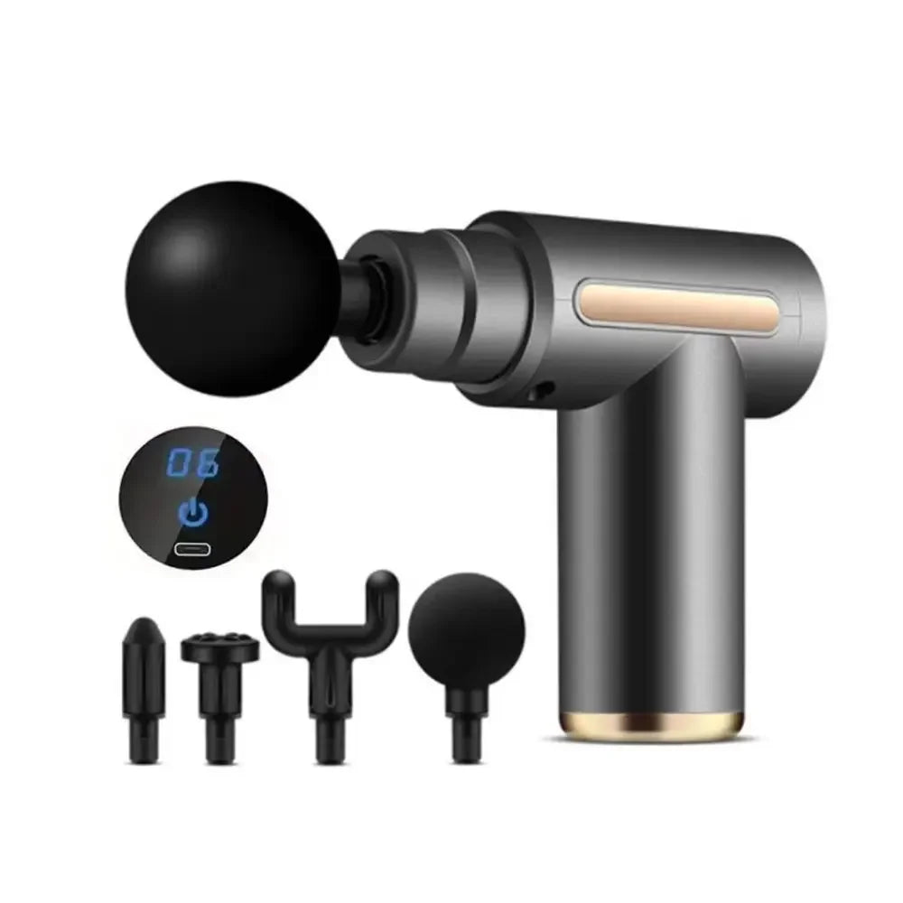 99 Level Massage Gun Deep Body Massager For Muscle Body Neck Massager Electric Fitness Equipment Noise Reduction Male Female