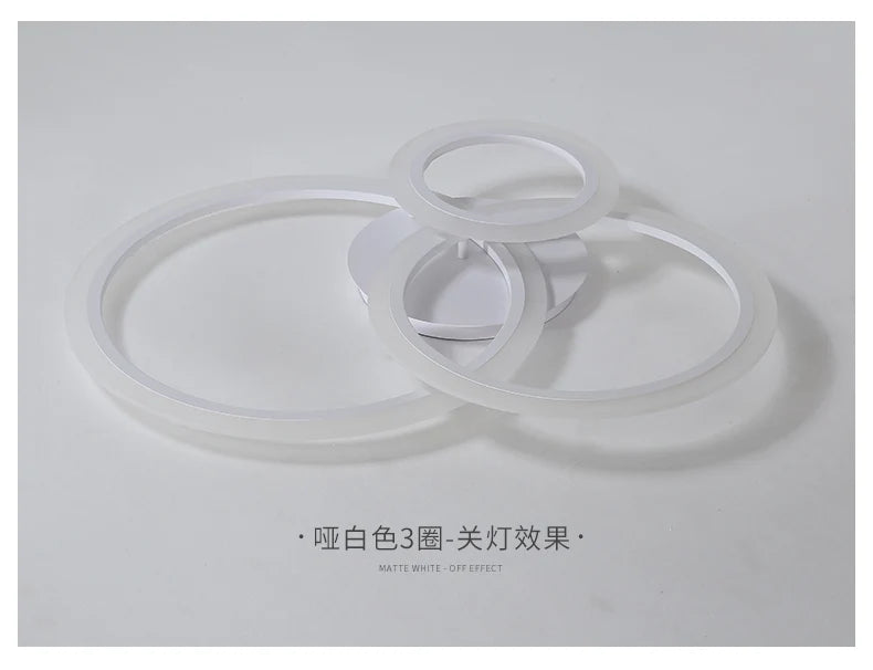 Nordic LED Ceiling lights Modern Indoor lighting Living room Bedroom Home decor fixtures Hallway White Minimalist Ceiling lamps