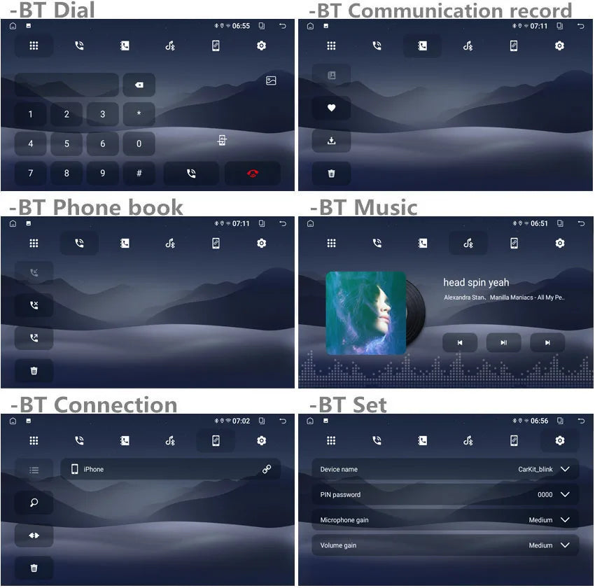 DSP Carplay For Jeep Wrangler 3 JK Android Head Unit Screen 2 Din Autoradio BT GPS Navigation Multimedia Player Car Radio Stereo