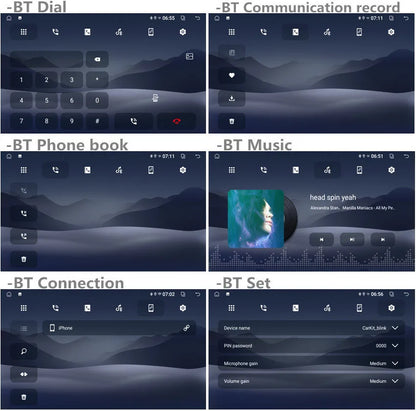 DSP Carplay For Jeep Wrangler 3 JK Android Head Unit Screen 2 Din Autoradio BT GPS Navigation Multimedia Player Car Radio Stereo