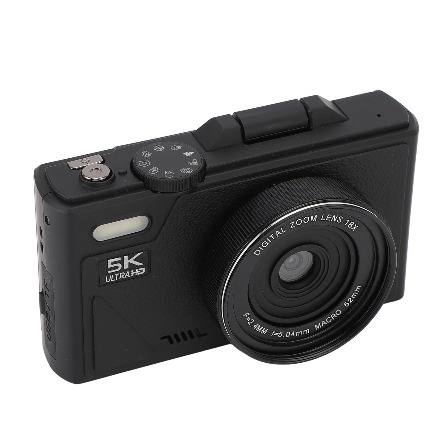 Digital Camera Image Stabilization 3 Inch Screen 18X Digital Zoom Mirrorless Camera Autofocus with USB Cable for Photography